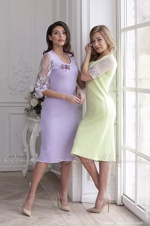 Платье "Лиловый аметист"