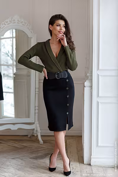 Ремень " Waist" черный