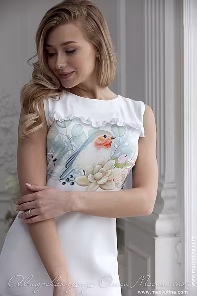 Платье "Певчая птица"