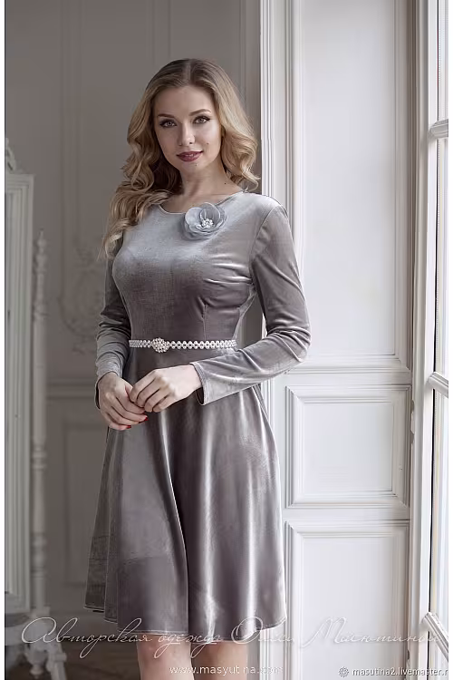Платье "Серебряная луна"
