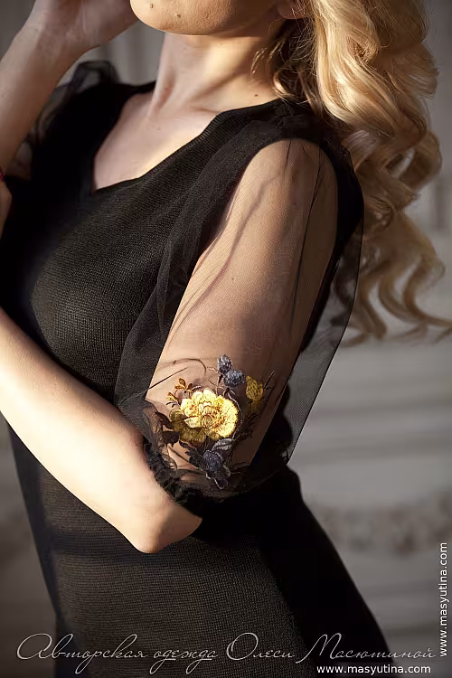 Платье "Yellow rose"