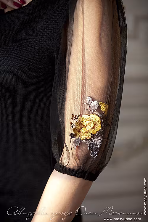 Платье "Yellow rose"